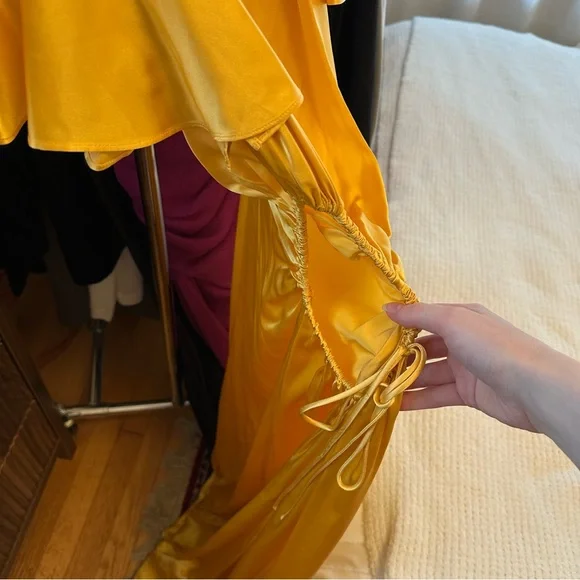 NWT Cinq a Sept Patti silk high-low gown sz 4 - Picture 6 of 11